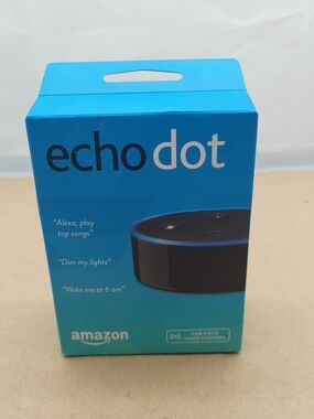 Amazon Echo Dot - 2nd Generation - Smart Speaker - Alexa Enabled - Black